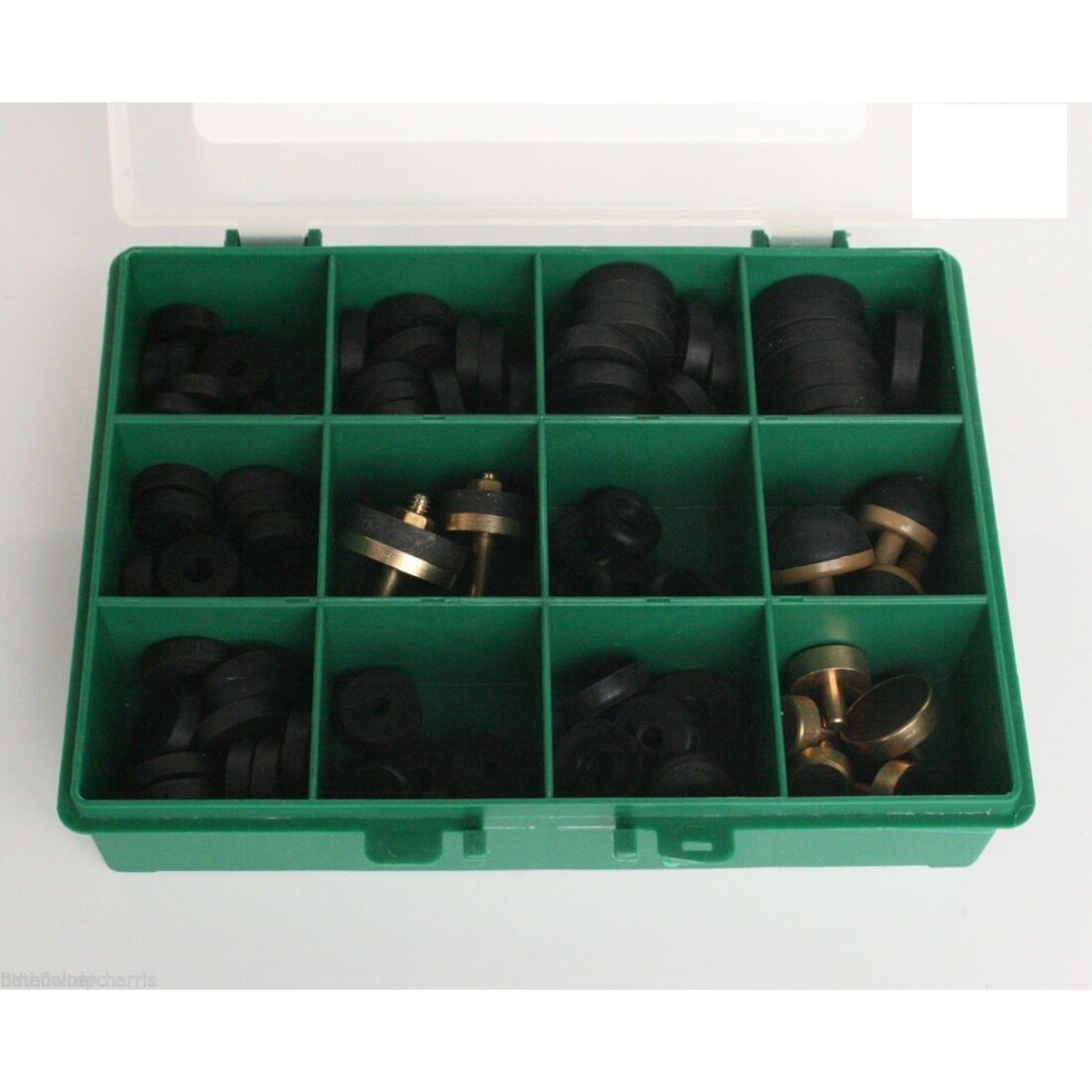 Plumbers Tap Repair Washer Box Delta Pegler Supatap Tantofex Dome Flat
