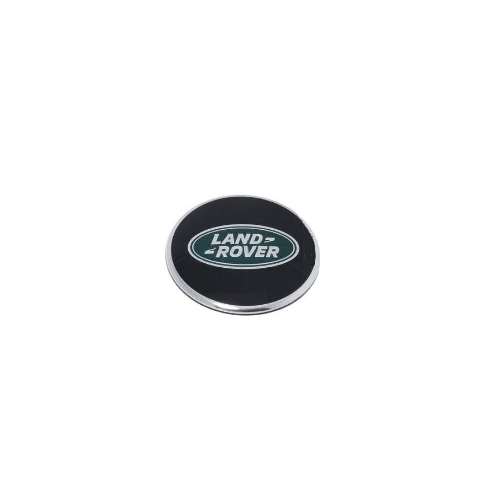 Land Rover Alloy Wheel Centre Caps Blackgreen Chrome 63Mm X4