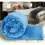 (LIGHT BLUE, DOUBLE) Large Blanket Faux Fur Fleece Throw 1