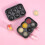 Vinsani 2 Pack Ice Cube Tray Easy-Release Silicone  Ice Mould - Black 11