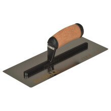 DeWALT 0.5mm FLEX Stainless Steel Flat Trowel, Leather Handle 12in EU 2-981