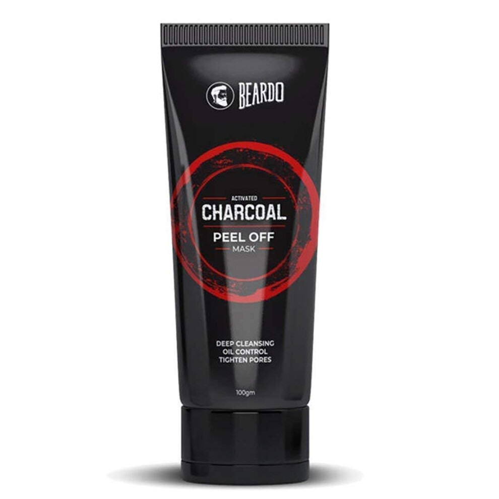 Beardo Activated Charcoal Peel Off Mask, 100G