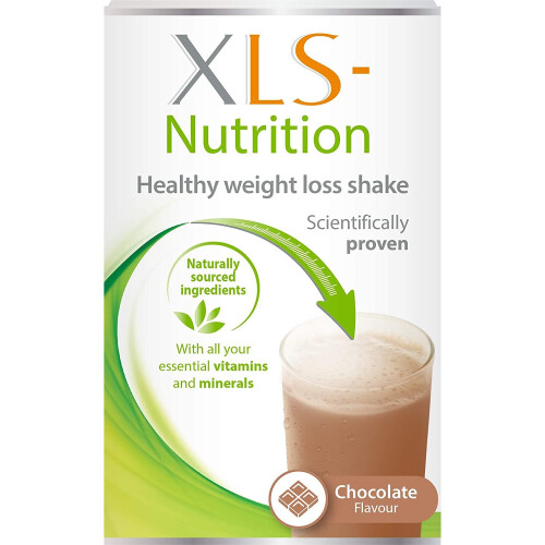 XLS-Nutrition Weight Loss Meal Replacement Shake - Chocolate, 400g (10 Servings)