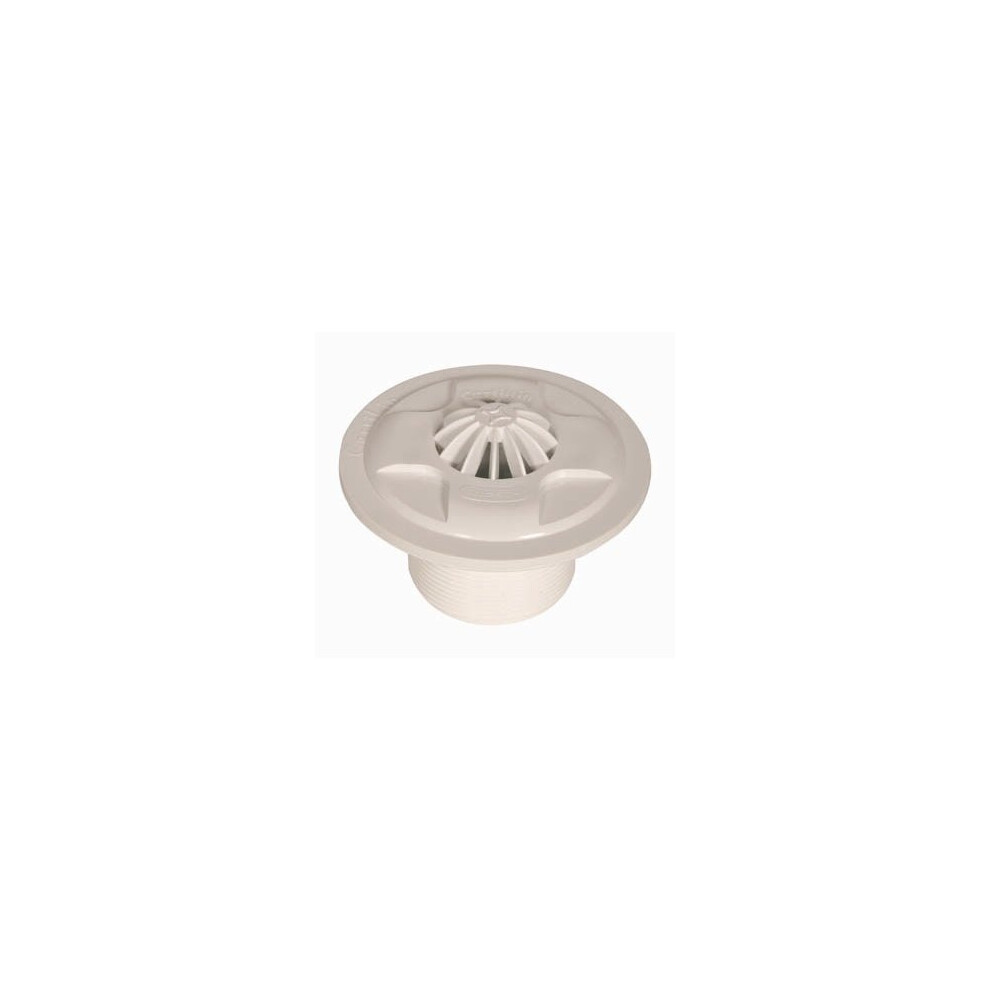 Certikin No Leak Flange (Puddle Flange) 2" Male Thread - White (HD55/2)