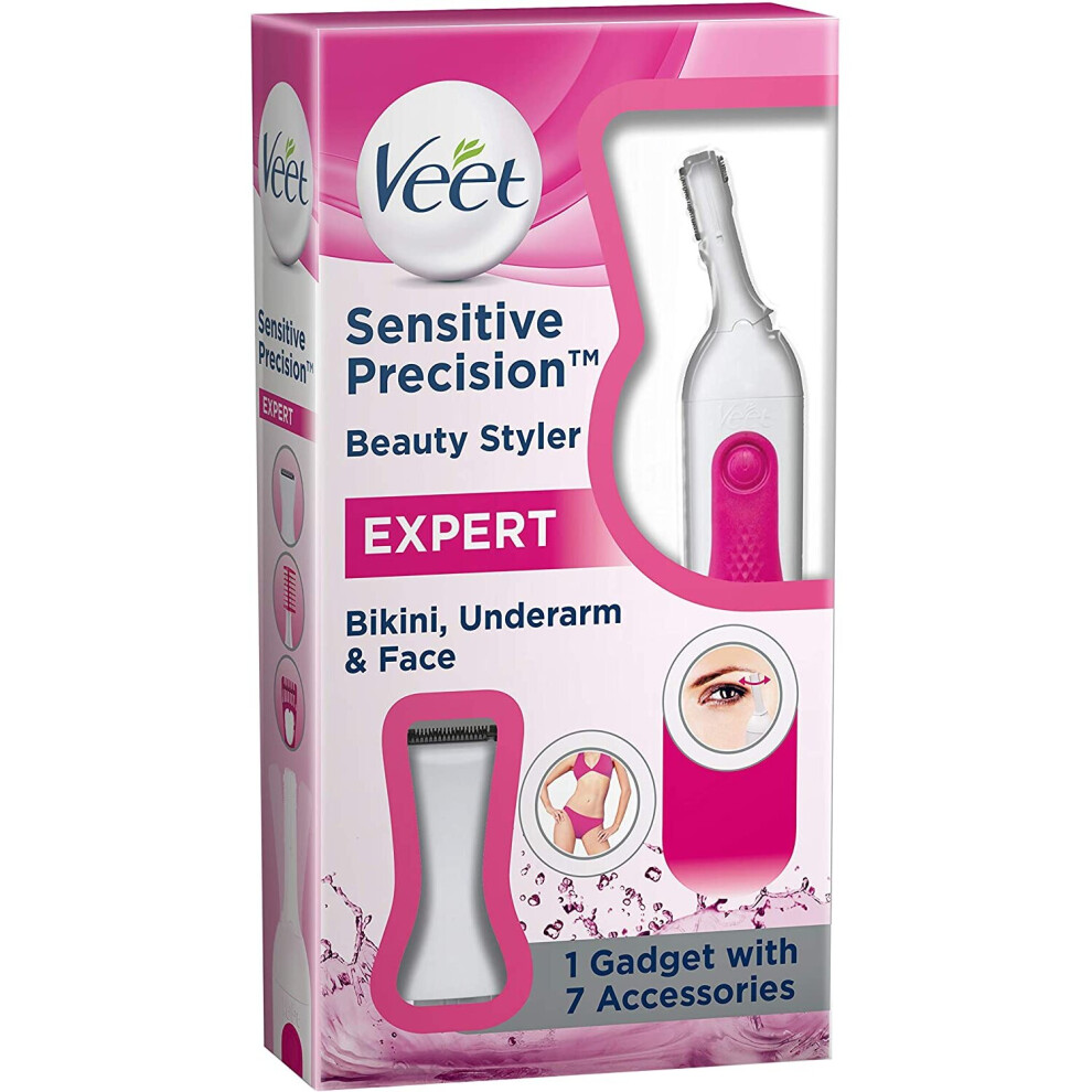 Veet Sensitive Precision Beauty Styler Expert, 1 Each