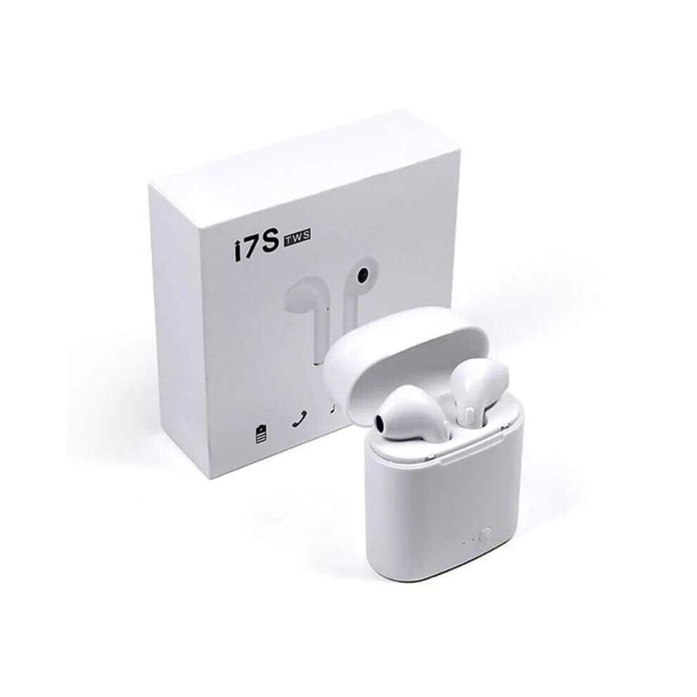 (Type) I7 Tws Wireless Earpiece Bluetooth 5.0 - White Color