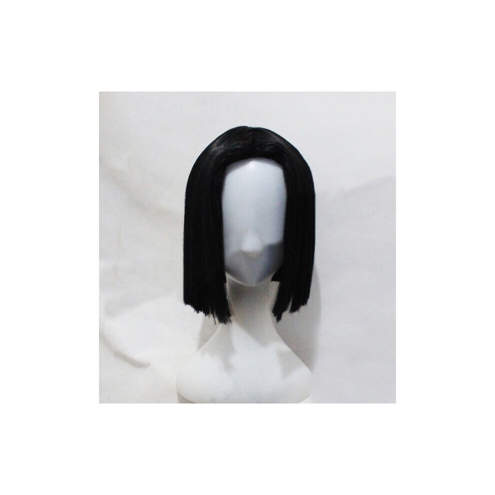Unisex Toddler Black Dragon Ball Z Android 17 Cosplay Wig