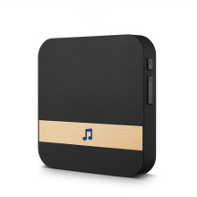 (Black, EU plug) Eken Wireless Doorbell Indoor Chime For Eken V7 V6 V5 Wifi