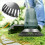 8 Inch Grass Strimmer Head Trimmer Brush Solid Steel Wire Wheel Garden 10