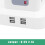 3M Switched Surge Protected Extension Lead Tower Multi Socket 4 USB 5