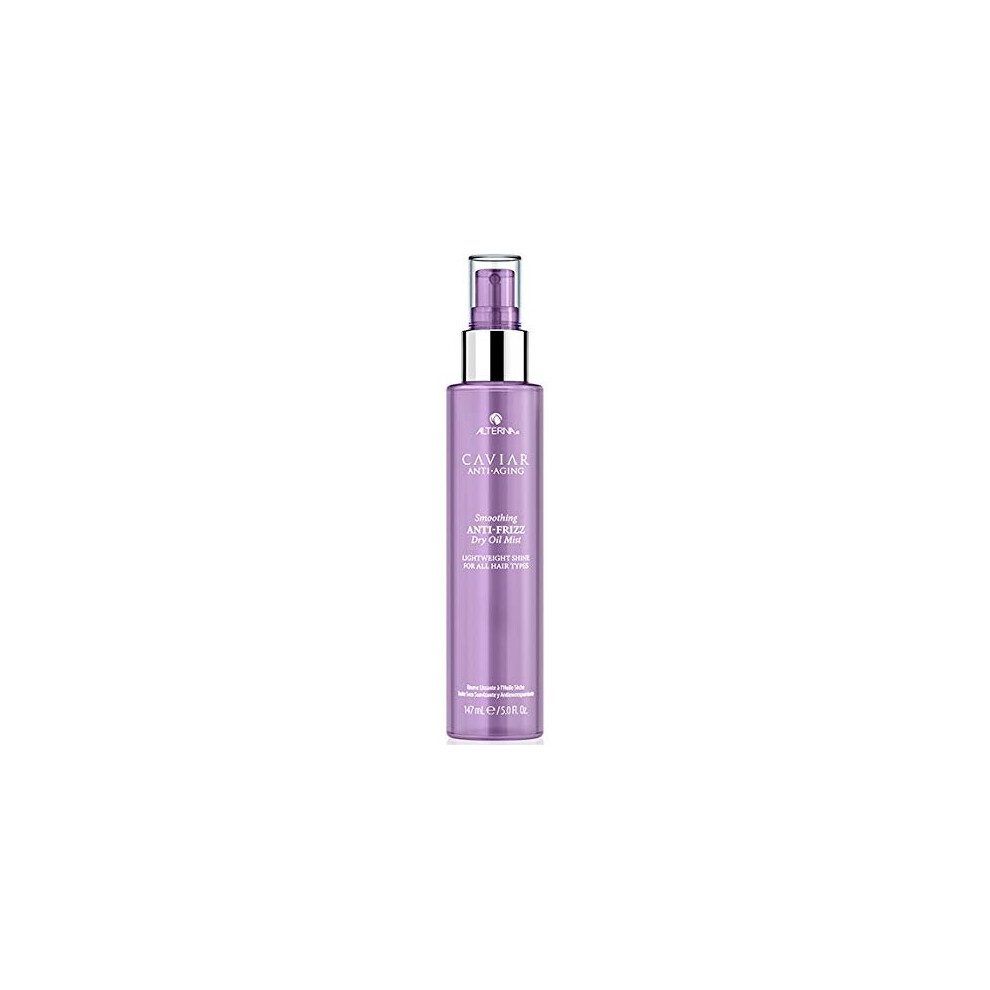 Alterna Caviar Anti-Aging Smoothing Anti-Frizz Dry Oil Mist, 5 Fl Oz | Lightweight, Adds shine | Sulfate Free