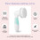 Spin Body Brush Complete Face & Body Scrub Spin Brush, Pink 4
