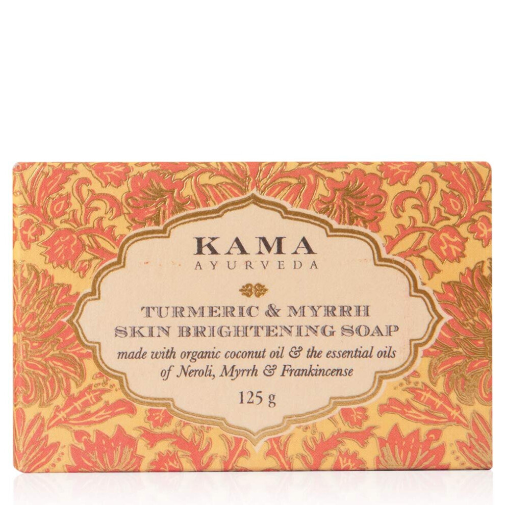 Kama Ayurveda Turmeric & Myrrh Skin Brightening Soap 120G