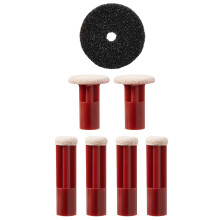 Dischi di Ricambio PMD Microdermoabrasione Personale - 6 Dischi e 1 Filtro - Compatibili con Classic, Plus, Pro, Man ed Elite
