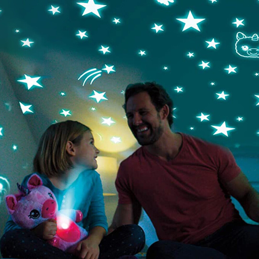 Night light deals projector stuffed animal