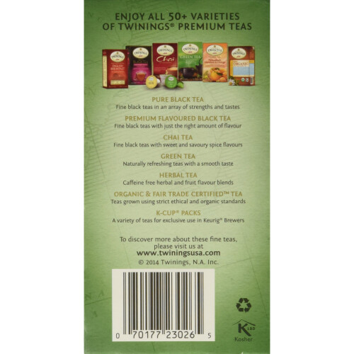 Twinings Twinings, Thé Blanc Pur, 20 Sachets, 1,06 oz (30 g) 1