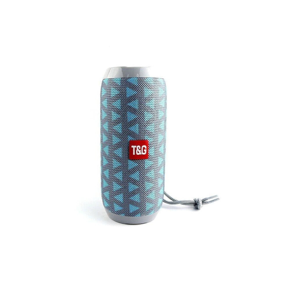 (Tg117 China) ,Bluetooth Speaker, Wireless Bass Column Portable Speakers, Waterproof, Outdoor, Loudspeaker, Sound Box Green 3503942790178