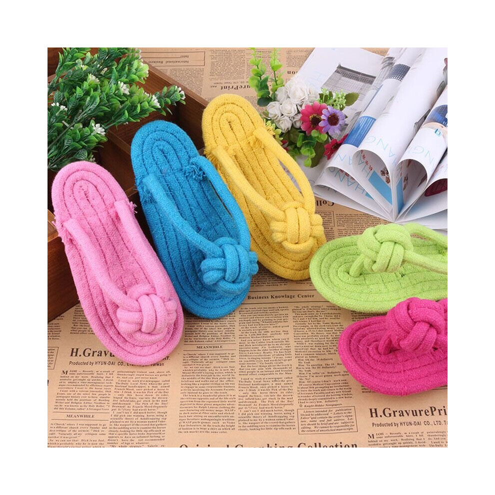 Pet Cotton Rope Slippers Woven Toy Dog chewing Toy
