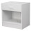 (White) Orlando 1 Drawer Kids Bedside Cabinet Side Table 1