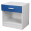 (Blue) Orlando 1 Drawer Kids Bedside Cabinet Side Table 1