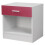 (Pink) Orlando 1 Drawer Kids Bedside Cabinet Side Table 1