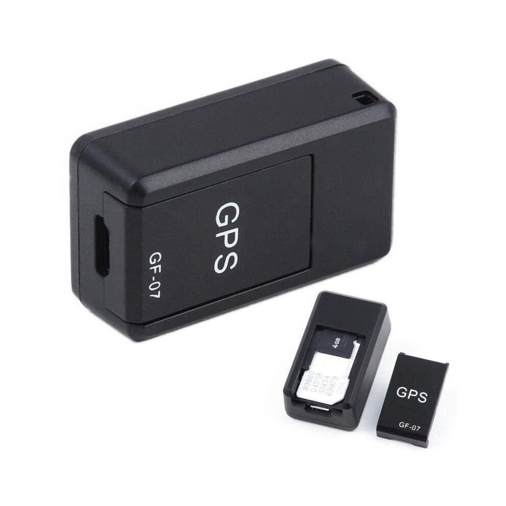 (Black) Mini Gps Long Standby Magnetic Sos Tracker Locator Device Voice Recorder For Vehicle/Car/Person Locator System Black 3503942904254