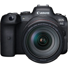 Aparat bezlusterkowy Canon EOS R6 z obiektywem 24-105 mm - autoryzowany sprzedawca