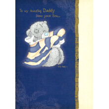 Me To You Bear To Daddy From Son Father's Day Card Cute Carte Blanche Cards