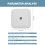 2x LED Night Light Plug In Energy Saving Nursery Baby Safety Automatic 3