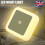 2x LED Night Light Plug In Energy Saving Nursery Baby Safety Automatic 4