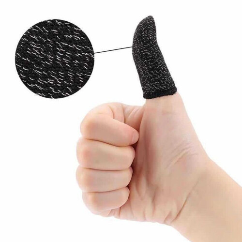 Sweat-proof Touch Screen Finger Sleeve Game Gloves
