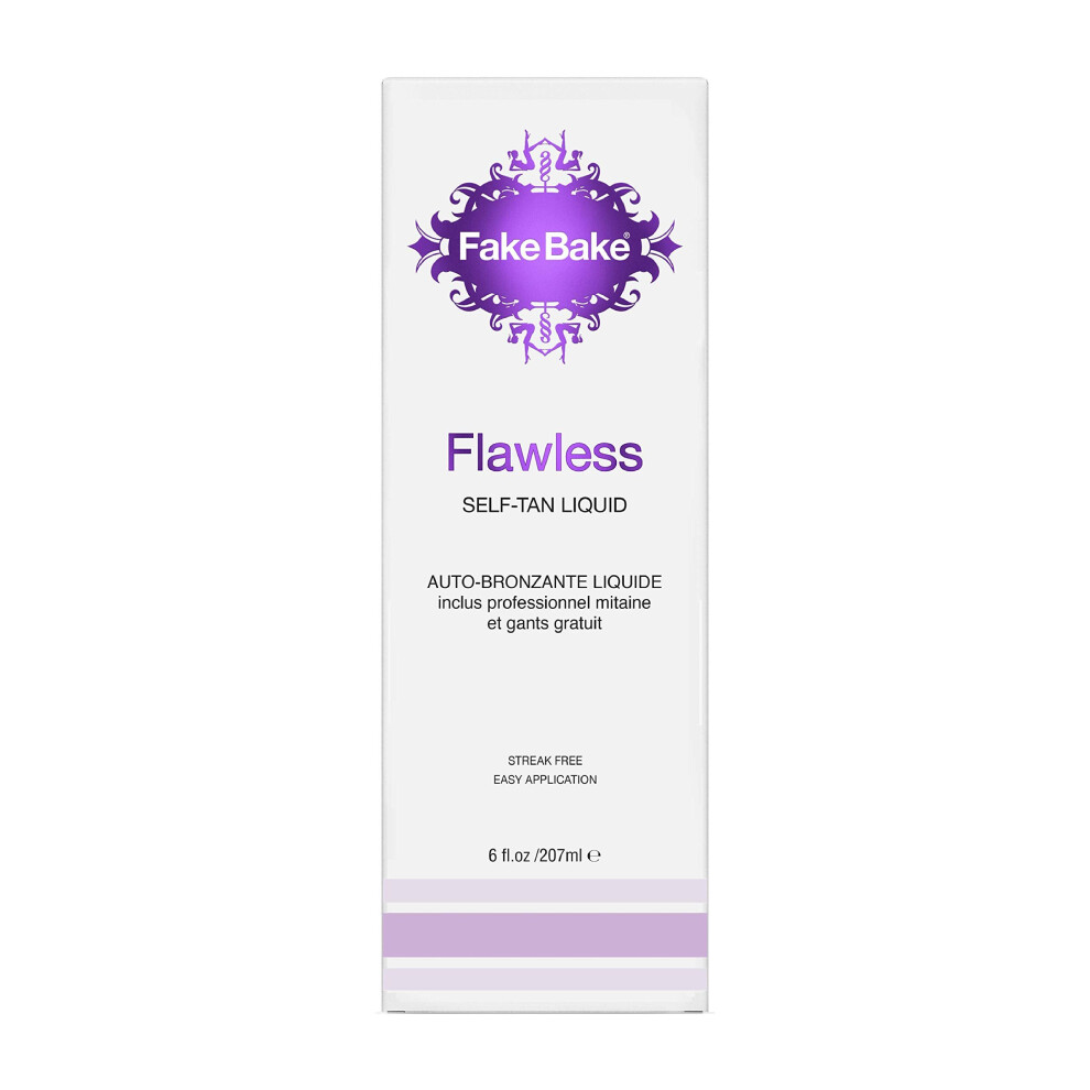 Fake Bake Flawless Self-Tanning Liquid Spray 6 oz (Pack of 2)