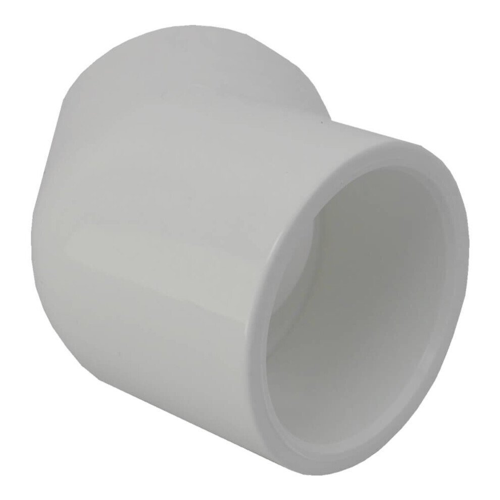 Plastica 2In 45 Deg Elbow P P White Pack Of 10 5055672100546