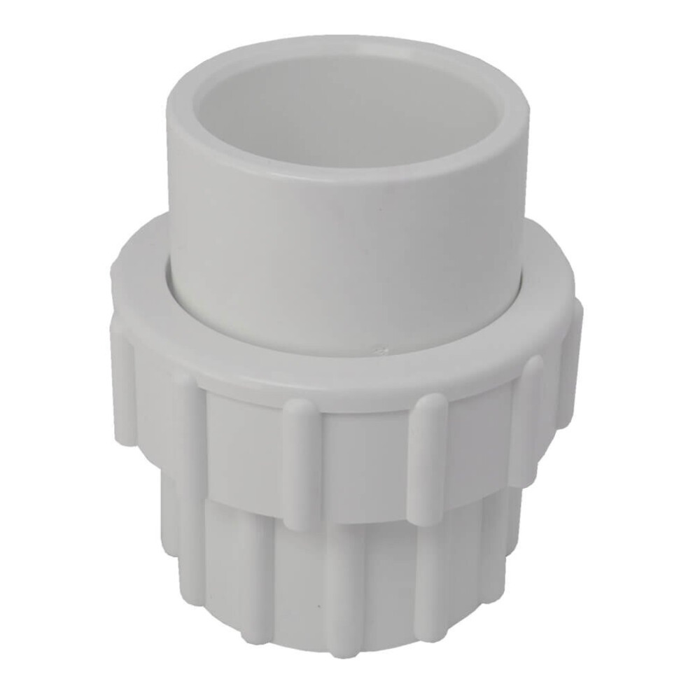 Plastica 2In Socket Union P Ft White Pack Of 5 5055672100591