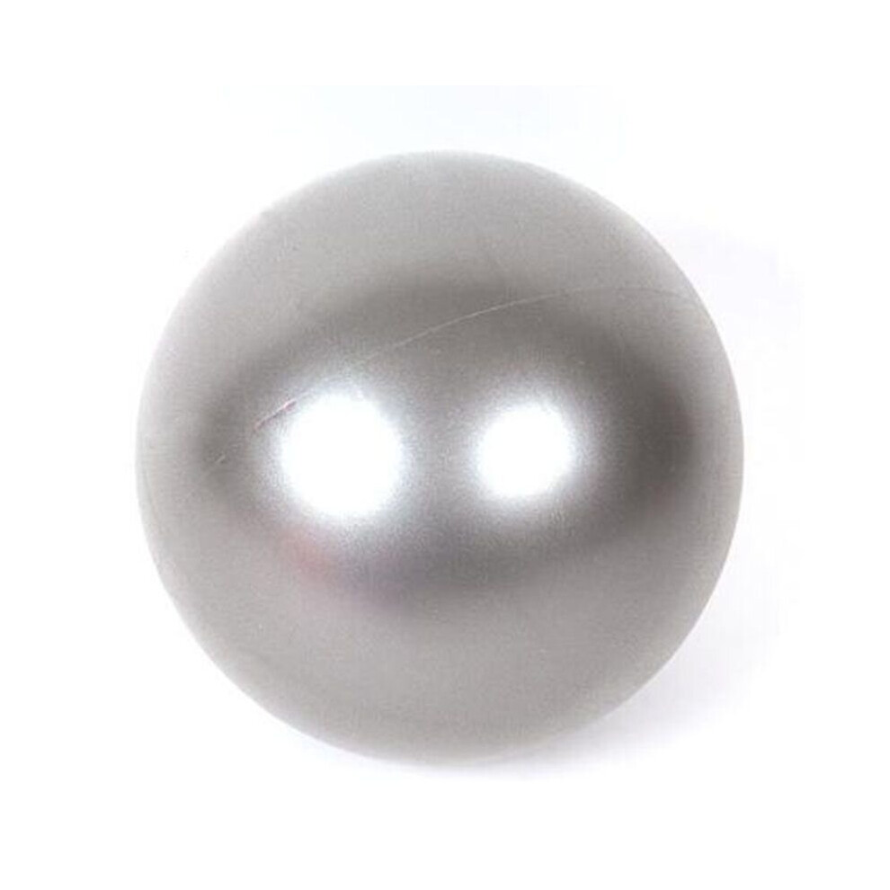 (Silver, 25cm/9.84in) Anti Burst Exercise Yoga Ball Fitness Balance Sport 