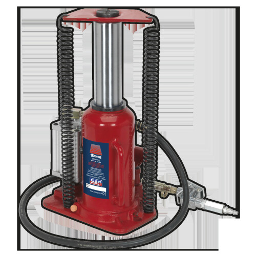 Sealey Air Operated Bottle Jack 18 Tonne 1