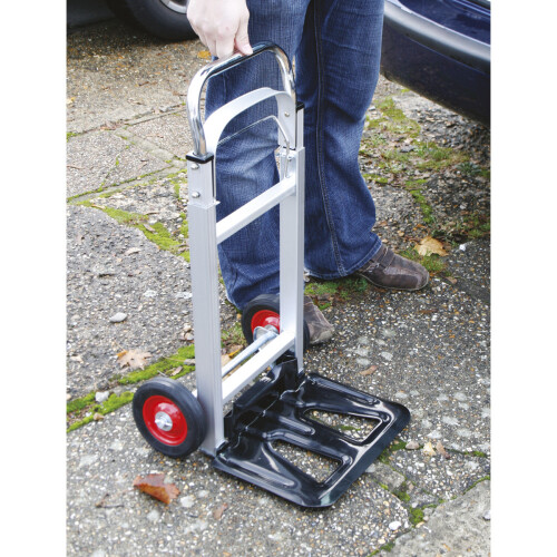 Sealey Sack Truck Folding Aluminium 90kg Capacity 1
