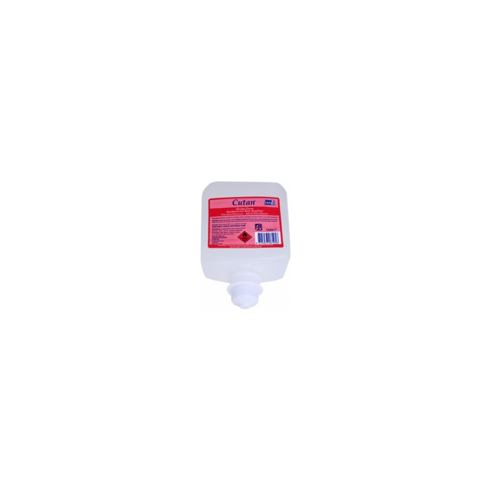 Deb Cfs39h 1 Litre Cutan Foam Hand Sanitiser Cartridge For Dispenser