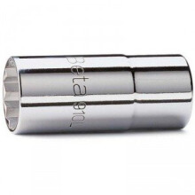 Beta 009100350 910 ASL1/4 1/4af Bi-hex Hand Sockets Long Series 3/8 Drive