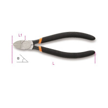 Beta 010800015 1080 D15 160mm X 15deg Diagonal Flush Cutting Nippers Slip-proof