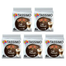 Tassimo Baileys Latte Macchiato Coffee Pods, Pack Of 5, 40 Drinks