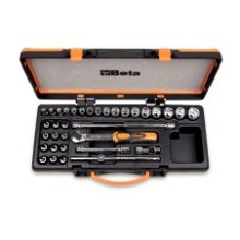 Beta 009100945 910 B/C29 Set Of 17 Sockets 12 Socket Drivers And 5 Access 3/8 DR