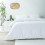 Bianca Origami 200 Thread Count Cotton Single Duvet Set White 1