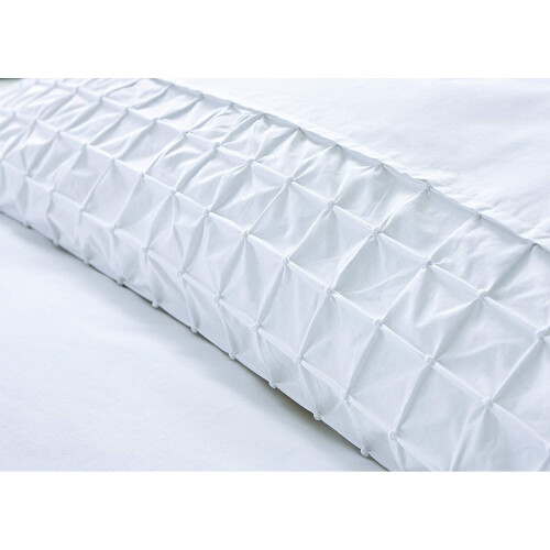 Bianca Origami 200 Thread Count Cotton Single Duvet Set White 2
