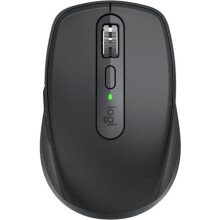 Logitech MX Anywhere 3 - Darkfield - Wireless - Bluetooth/Radio Frequency - 2.40 GHz - Black - USB - 4000 dpi - Scroll Wheel - 6 Button(s)