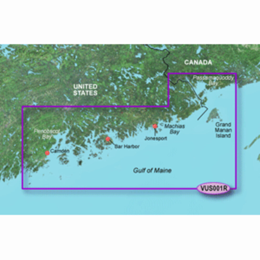 Garmin BlueChart® g3 Vision® HD - VUS001R - North Maine - microSD&trade;/SD&trade;