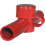 Blue Sea 4003 Cable Cap Dual Entry - Red 1
