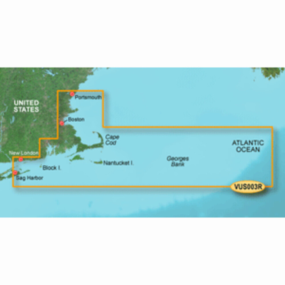 Garmin BlueChart® g3 Vision® HD - VUS003R - Cape Cod - microSD&trade;/SD&trade;