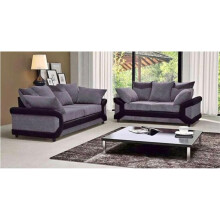 (Black/Grey, 3+2 Seater) Modern New Dino Corner and 3+2 Seater Sofa