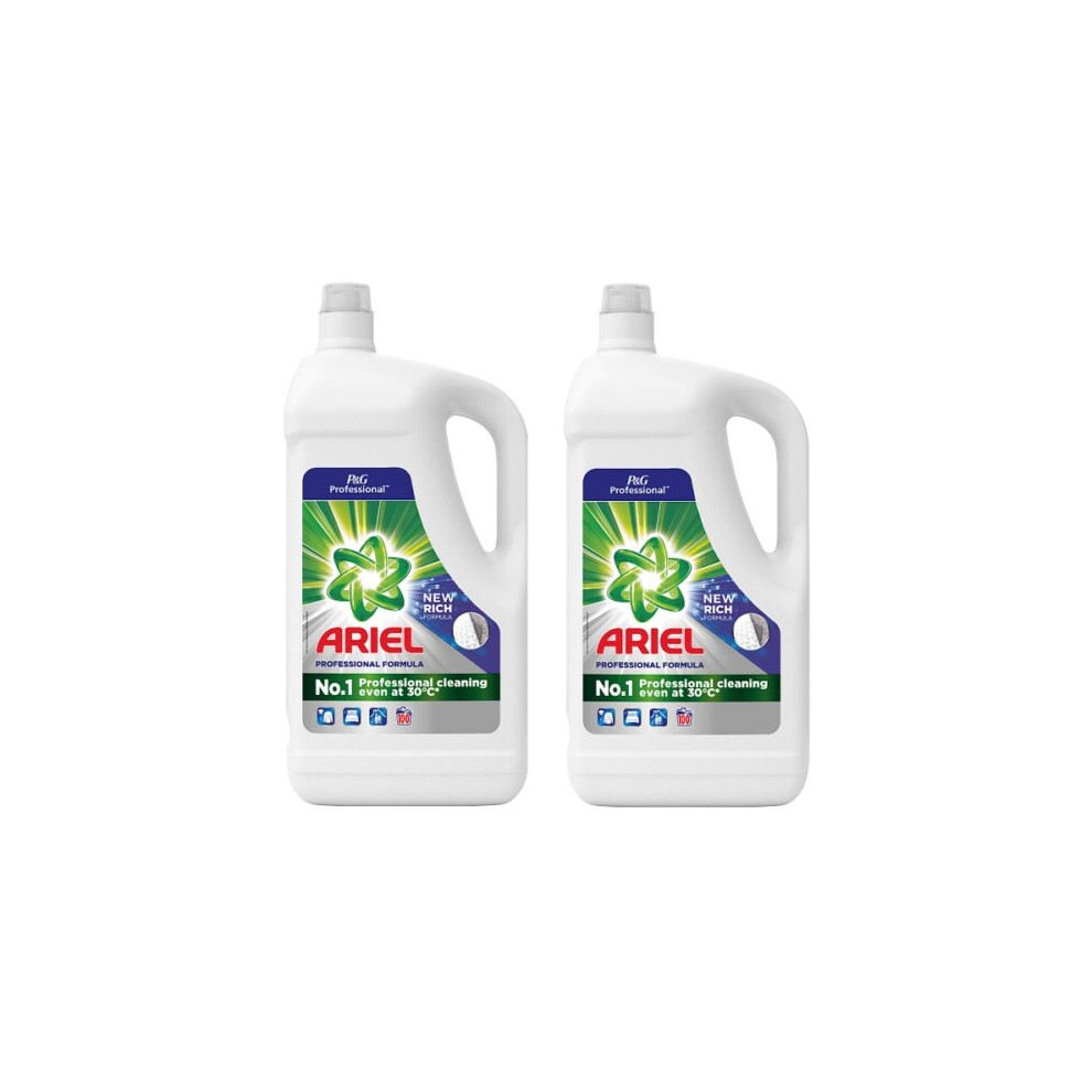 2x ARIEL Professional Laundry Liquid Bio Regular 90Washes 4.05L